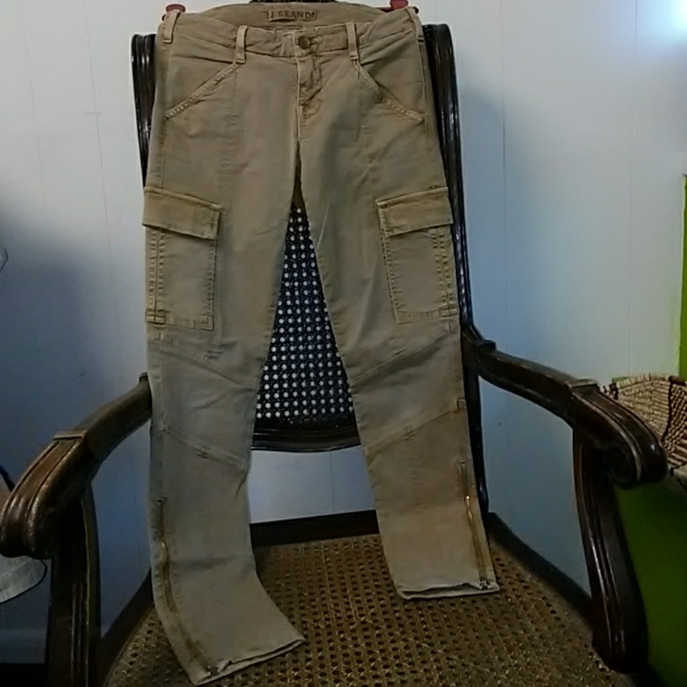 J Brand Houlihan Cargo Jeans Sahara khaki size 27